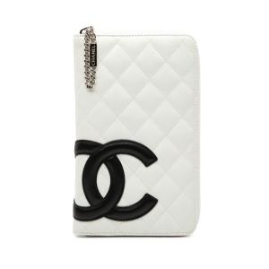 CAMBON シャネル 財布 ロング フラップ ウォレット カンボンライン