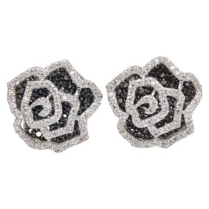 タサキ 白鳥 スワン モチーフ ブローチ K18WG ホワイトゴールド K18YG