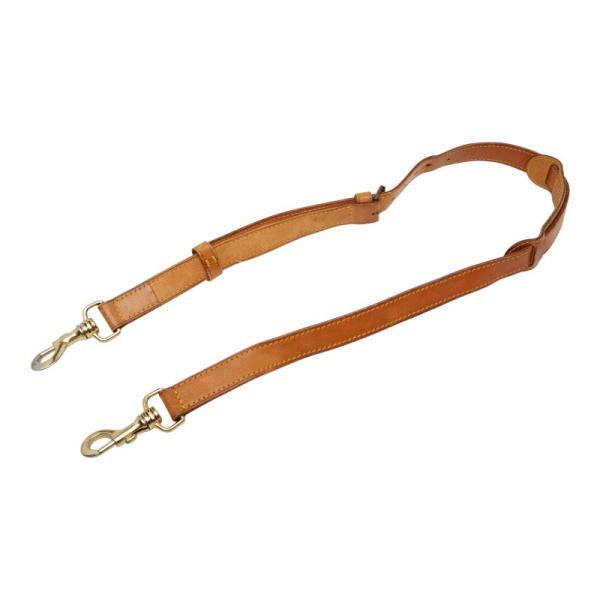 ルイ ヴィトン ショルダーストラップ ベージュ レザー レディース LOUIS VUITTON 【中...