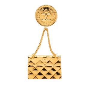 CHANEL（シャネル） ヴィンテージ ココマーク ブローチ ゴールド