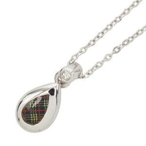 バーバリー チェック ネックレス シルバー マル...の商品画像