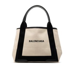 BALENCIAGA（バレンシアガ） ネイビーカバス S ハンドバッグ トート
