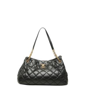 シャネル マトラッセ ココマーク ビコローレ チェーン ショルダーバッグ トートバッグ ラムスキン レディース CHANEL 【1-0261789】 CHANEL（シャネル） マトラッセ ココマーク ビコローレ チェーン