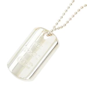TIFFANY&Co.（ティファニー） ドッグタグ ネックレス 60cm SV 925