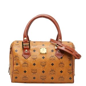 MCM（エムシーエム） △△ ヴィセトス ミニボストンバッグ 2WAYバッグ