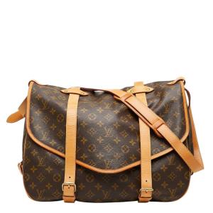 LOUIS VUITTON ルイヴィトン モノグラム ナイル ブラウン ゴールド金具 PVC /レザー M45244 ショルダーバッグ ポシェット レディース 408517 【中古】 LOUIS VUITTON（ルイ・ヴィトン） ナイル ショルダーバッグ モノグラム