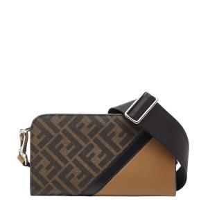 【希少】GUCCI グッチ ウエスト ボディバッグ ジャッキー GGキャンバス グッチ ジャッキー〕スモール ポーチ ・サンド＆ブラウン GGキャンバス