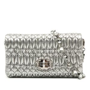 miu miu（ミュウミュウ） マテラッセ 2WAY ハンドバッグ レザー