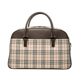 BURBERRY（バーバリー） ノバチェック ハンドバッグ ボストンバッグ
