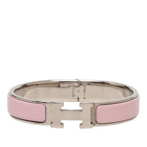 HERMES（エルメス） クリックH PM エナメルブレスレット シルバー
