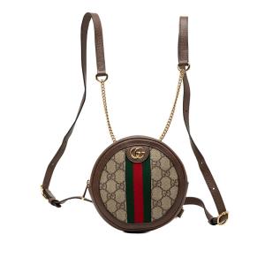 GUCCI（グッチ） GGキャンバス 巾着ポーチ 014 1137 3754 ベージュ