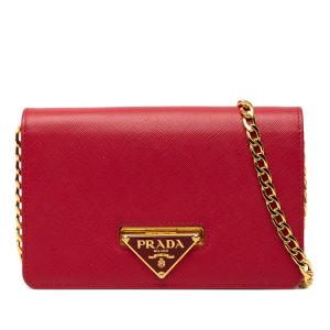PRADA（プラダ） サーフィン 三角ロゴプレート 巾着ポーチ