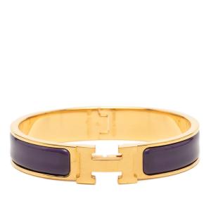 HERMES（エルメス） クリックH PM ブレスレット ゴールド ブラック