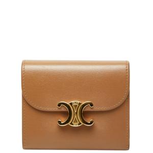 CELINE（セリーヌ） トリオンフ コンパクトウォレット 三つ折り財布