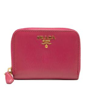 PRADA（プラダ） 三角ロゴプレート サフィアーノ 二つ折り財布