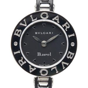 ✨極美品✨BVLGARI ブルガリ ビーゼロワン BZ22S 黒文字盤 腕時計 BVLGARI（ブルガリ） 時計 B-zero1 12Pダイヤ BZ22S ブルーシェル文字