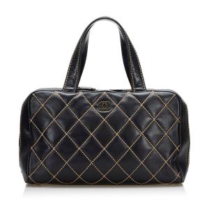 シャネル ハンドバッグ/ミニボストンバッグ CHANEL ワイルドステッチ シャネル ハンドバッグ/ミニボストンバッグ CHANEL ワイルドステッチ
