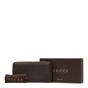 GUCCI（グッチ） 極 美品 オールドグッチ マイクロGG ロゴ 柄 レザー