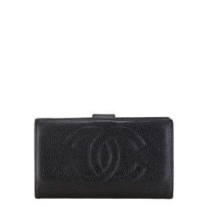 【ほのママ♪】CHANEL カンボンライン がま口財布 黒 二つ折り 楽天市場】【財布】CHANEL シャネル マトラッセ 長財布 がま口