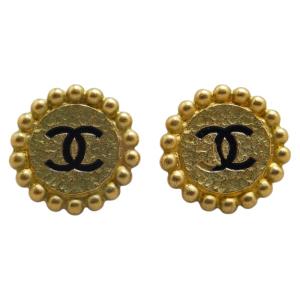 CHANEL（シャネル） サークルピアス ココマーク B17C シャンパン
