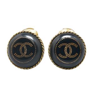 CHANEL 94 A 片耳 イヤリング ヴィンテージ CHANEL シャネル イヤリング ロゴ ヴィンテージ GP ゴールド 94