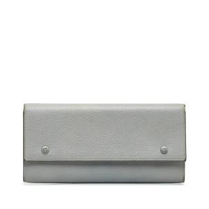 PRADA（プラダ） リボン ラウンドファスナー 長財布 ピンク