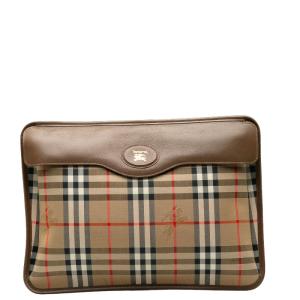 BURBERRY（バーバリー） ノバチェック 斜め掛け ショルダーバッグ 巾着