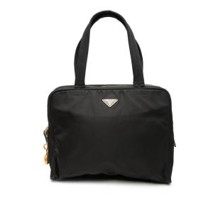 早い者勝ち　PRADA プラ二つ折り　ナイロン　レザー　三角フレーム　黒　ミニ 良品 PRADA プラダ 三角ロゴ プレート ナイロン テスート ミニ ハンド