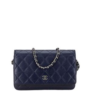 CHANEL（シャネル） がま口財布 長財布 レディース キャビアスキン