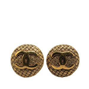 CHANEL（シャネル） サークルピアス ココマーク B17C シャンパン