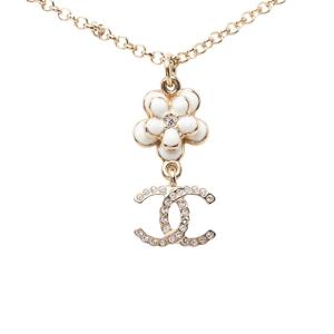CHANEL（シャネル） ココマーク スタッドピアス 09P シルバー パール