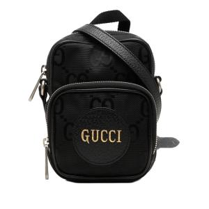 【中古】 グッチ ショルダー バッグ オフザグリッド ブラック 643882 メンズ レディース ユニセックス グッチショルダーバックメンズ グッチショルダーバッグレディース 中古 グッチバッグ グッチバッグメンズ グッチバック GUCCIバック 高級バック ミニ ポシェット ブラック GUCCI（グッチ） オフ ザ グリッド 斜め掛け ショルダーバッグ 643882