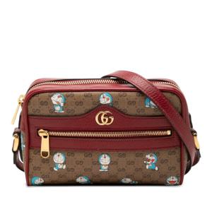 CELINE（セリーヌ） マカダム クロコ型押し トートバッグ ブラウン