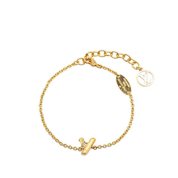 ルイ ヴィトン LV＆ME Y ブレスレット M67182 ゴールド メッキ レディース LOUIS...