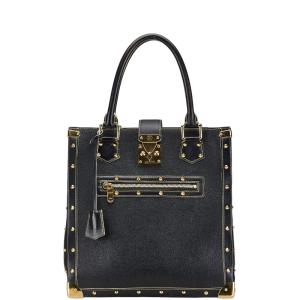 ルイ ヴィトン スハリ アンプレヴィジーブル ハンドバッグ トートバッグ M91816 ブラック レザー レディース LOUIS VUITTON 【中古】