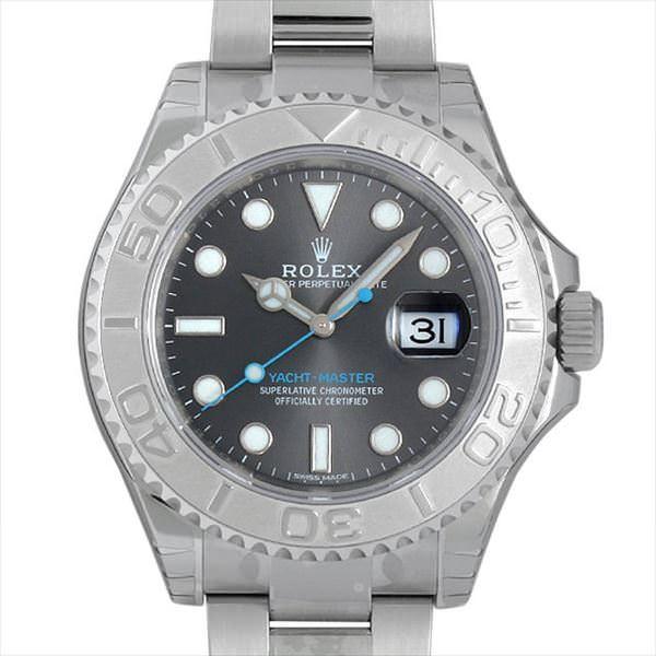 ロレックス ヨットマスター ロレジウム 116622 ダークロジウム 新品 メンズ 腕時計