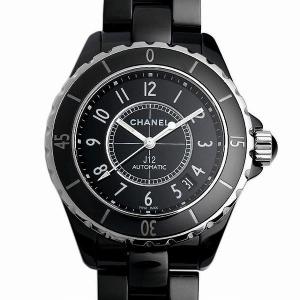 シャネル J12 黒セラミック H0685 新品 メンズ 腕時計｜ginzarasin