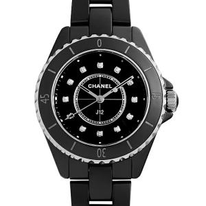 シャネル J12 黒セラミック H5701 新品 レディース 腕時計｜ginzarasin