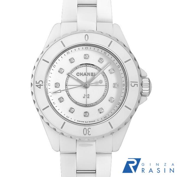 シャネル J12 白セラミック H5703 新品 レディース 腕時計　