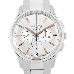 ゼニス キャプテン エルプリメロ SS 42mm AT 03.2110.400/01.M2110 中古 メンズ 腕時計｜ginzarasin