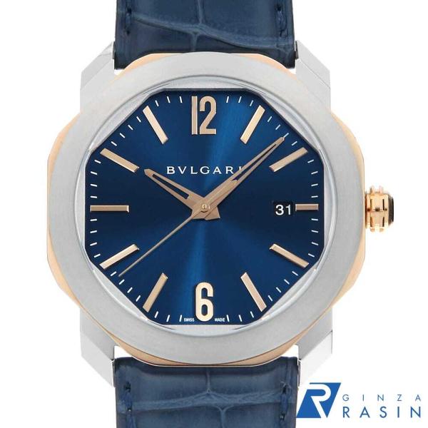ブルガリ オクト ローマ 103205(OCP41SG) 中古 メンズ 腕時計 0087BVAU00...