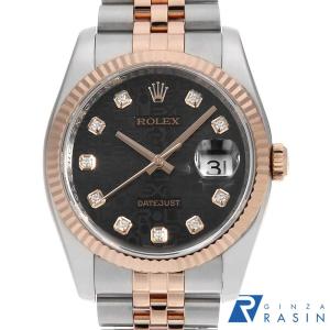 ROLEX（ロレックス） デイトジャスト 10Pダイヤ 116234NG ブラック