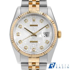 ロレックス★３コマ★16233G★ROLEX コメ兵｜ロレックス デイトジャスト 16233G SSxYG 自動巻 W番