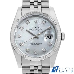 ROLEX（ロレックス） デイトジャスト 1601 ホワイト ローマ バックリー