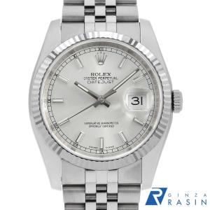 ROLEX ロレックス デイトジャスト 116234 ブルー ローマ 5列