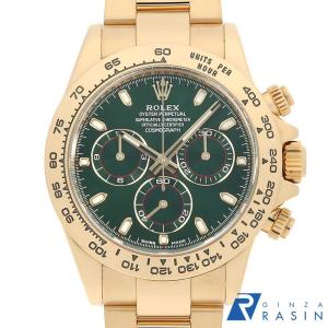 ロレックス コスモグラフ デイトナ 116508 グリーン ランダム番 中古 メンズ 腕時計 16F4ROAU4163
