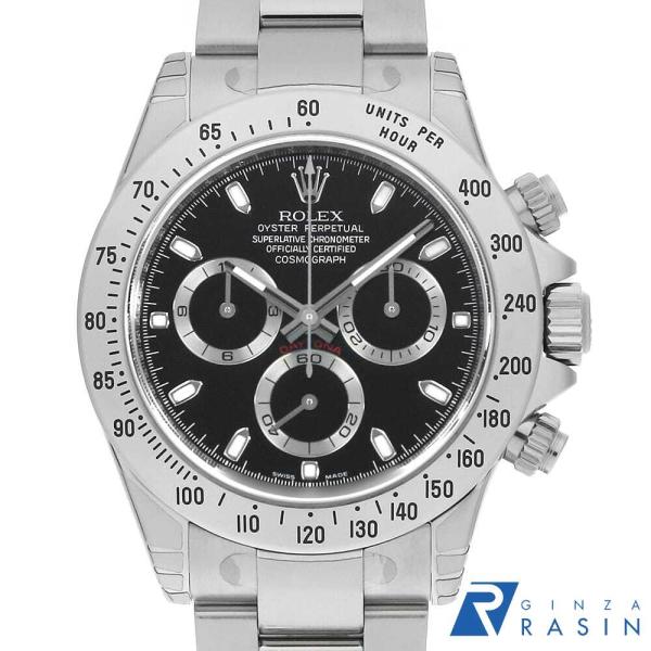 ロレックス コスモグラフ デイトナ 116520 ブラック Z番 中古 メンズ 腕時計 006XRO...