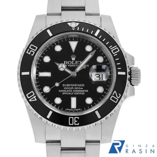 ロレックス サブマリーナ デイト 116610LN ブラック ランダム番 中古 メンズ 腕時計 00...