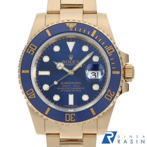 ロレックス サブマリーナ デイト 116618LB ブルー ランダム番 中古 メンズ 腕時計 006...