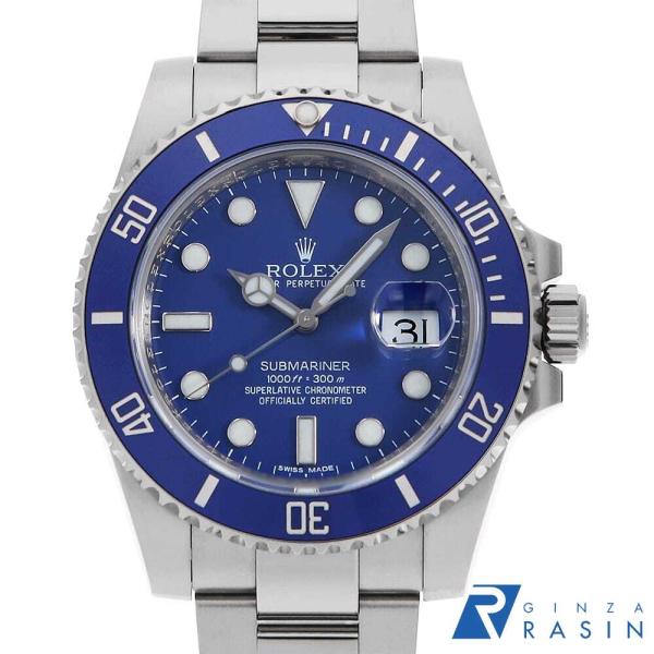 ロレックス サブマリーナ 116619LB ブルー ランダム番 中古 メンズ 腕時計 0X3XROA...